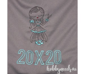 Stickserie - Sewing Girls